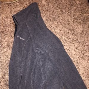 Grey Columbia fleece jacket